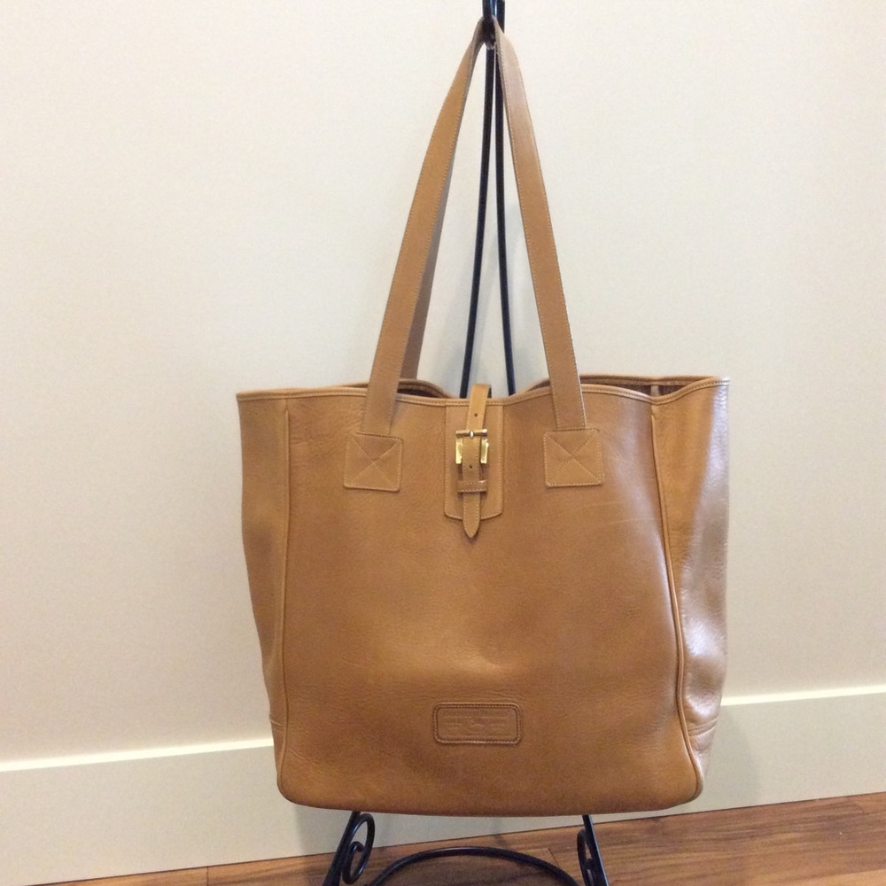 Dooney & Bourke Large Natural Leather Russel Tote